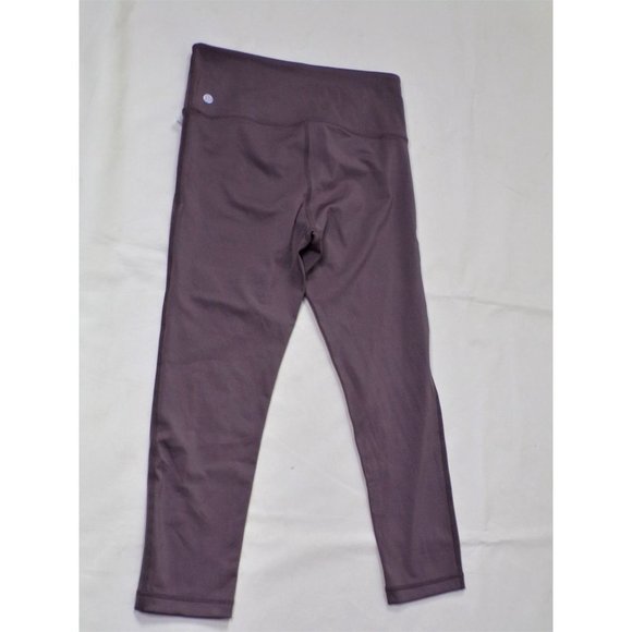 Zella Studio Lite High Waist Capri Crop Leggings Grey Sparrow X-Small 0-2 NEW - Picture 8 of 10